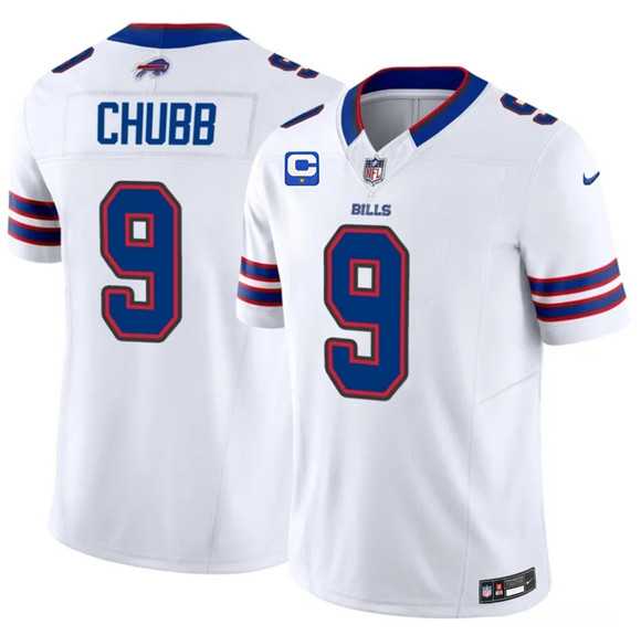 Men's Buffalo Bills #9 Bradley Chubb White 2026 F.U.S.E. 1-Star C Patch Vapor Untouchable Limited Stitched Jersey Dzhi,We sell and wholesale Men's Buffalo Bills #9 Bradley Chubb White 2026 F.U.S.E. 1-Star C Patch Vapor Untouchable Limited Stitched Jersey Dzhi on line form chian!
