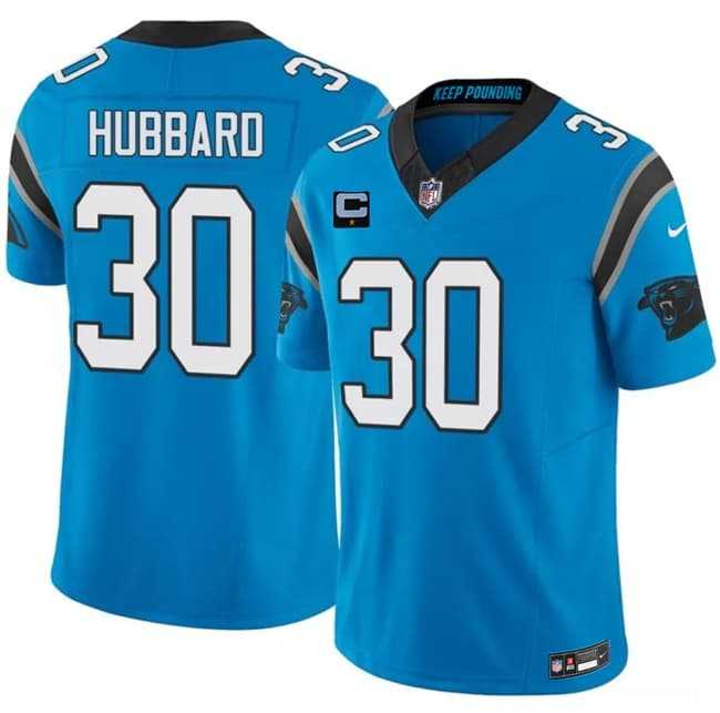 Men's Carolina Panthers #30 Chuba Hubbard Blue 2026 F.U.S.E. 1-Star C Patch Vapor Limited Stitched Jersey Dzhi,We sell and wholesale Men's Carolina Panthers #30 Chuba Hubbard Blue 2026 F.U.S.E. 1-Star C Patch Vapor Limited Stitched Jersey Dzhi on line form chian!