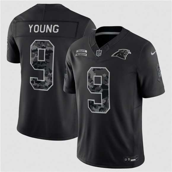 Men's Carolina Panthers #9 Bryce Young Black F.U.S.E. 2026 Salute to Service Limited Stitched Jersey,We sell and wholesale Men's Carolina Panthers #9 Bryce Young Black F.U.S.E. 2026 Salute to Service Limited Stitched Jersey on line form chian!