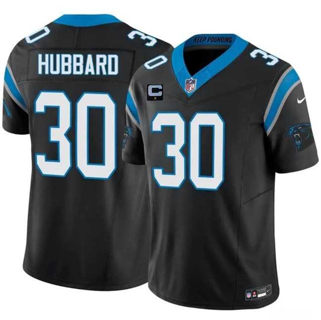Men's Carolina Panthers #30 Chuba Hubbard Black 2026 F.U.S.E. 1-Star C Patch Vapor Limited Stitched Jersey Dzhi,We sell and wholesale Men's Carolina Panthers #30 Chuba Hubbard Black 2026 F.U.S.E. 1-Star C Patch Vapor Limited Stitched Jersey Dzhi on line form chian!