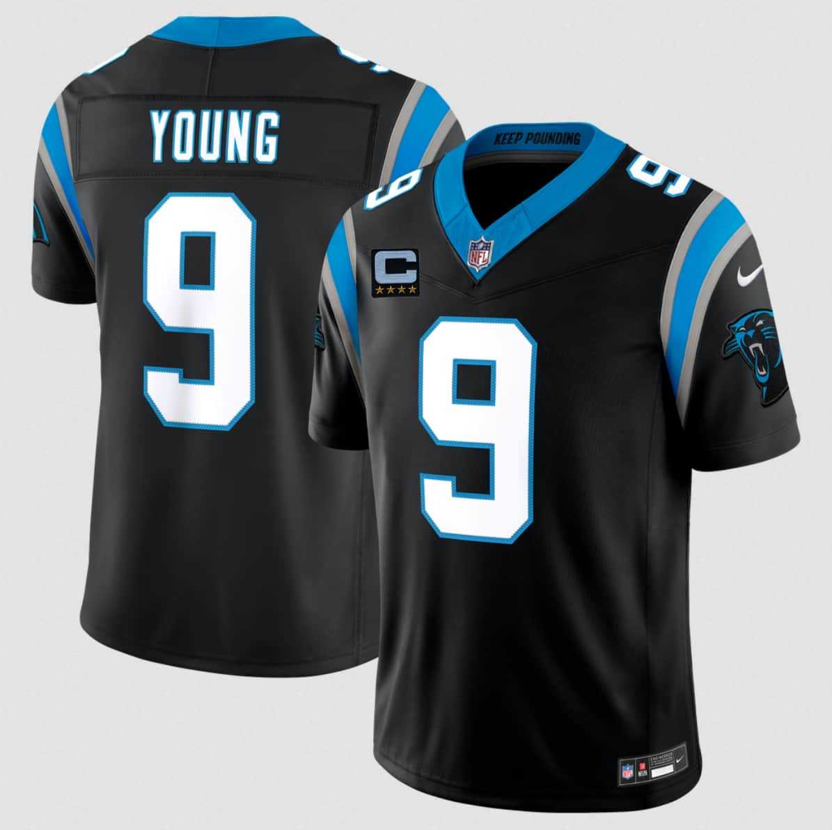Men's Carolina Panthers #9 Bryce Young Black 2026 F.U.S.E. 4-Star C Patch Vapor Limited Stitched Jersey Dzhi,We sell and wholesale Men's Carolina Panthers #9 Bryce Young Black 2026 F.U.S.E. 4-Star C Patch Vapor Limited Stitched Jersey Dzhi on line form chian!
