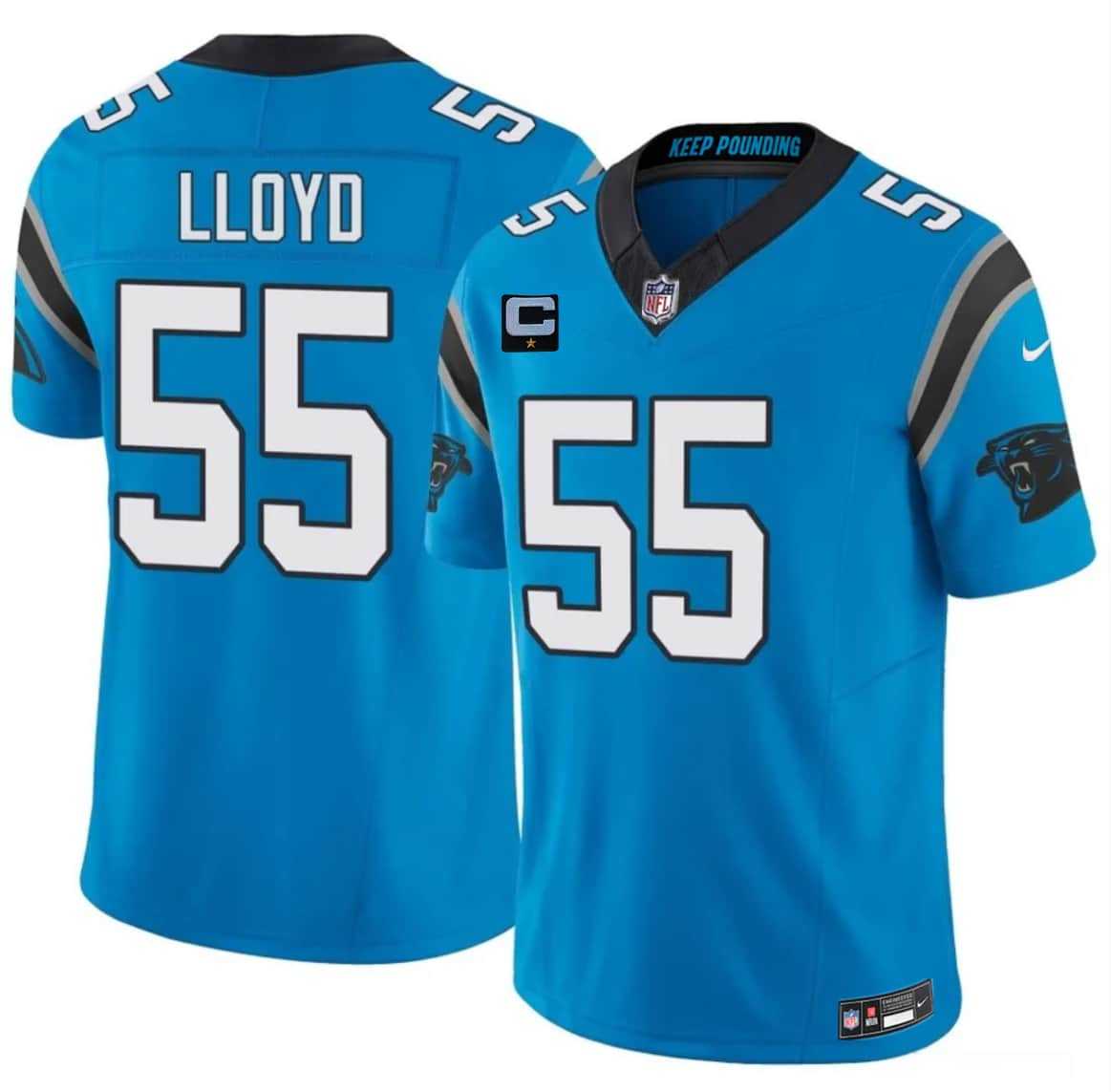 Men's Carolina Panthers #55 Devin Lloyd Blue 2026 F.U.S.E. 1-Star C Patch Vapor Limited Stitched Jersey Dzhi,We sell and wholesale Men's Carolina Panthers #55 Devin Lloyd Blue 2026 F.U.S.E. 1-Star C Patch Vapor Limited Stitched Jersey Dzhi on line form chian!
