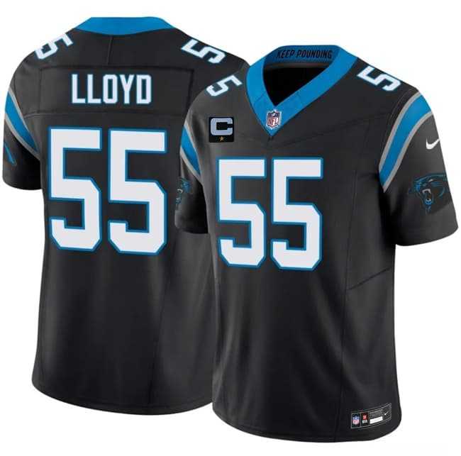 Men's Carolina Panthers #55 Devin Lloyd Black 2026 F.U.S.E. 1-Star C Patch Vapor Limited Stitched Jersey Dzhi,We sell and wholesale Men's Carolina Panthers #55 Devin Lloyd Black 2026 F.U.S.E. 1-Star C Patch Vapor Limited Stitched Jersey Dzhi on line form chian!
