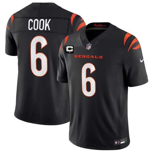 Men's Cincinnati Bengals #6 Bryan Cook Black 2026 F.U.S.E. 1-Star C Patch Vapor Untouchable Limited Stitched Jersey Dzhi,We sell and wholesale Men's Cincinnati Bengals #6 Bryan Cook Black 2026 F.U.S.E. 1-Star C Patch Vapor Untouchable Limited Stitched Jersey Dzhi on line form chian!
