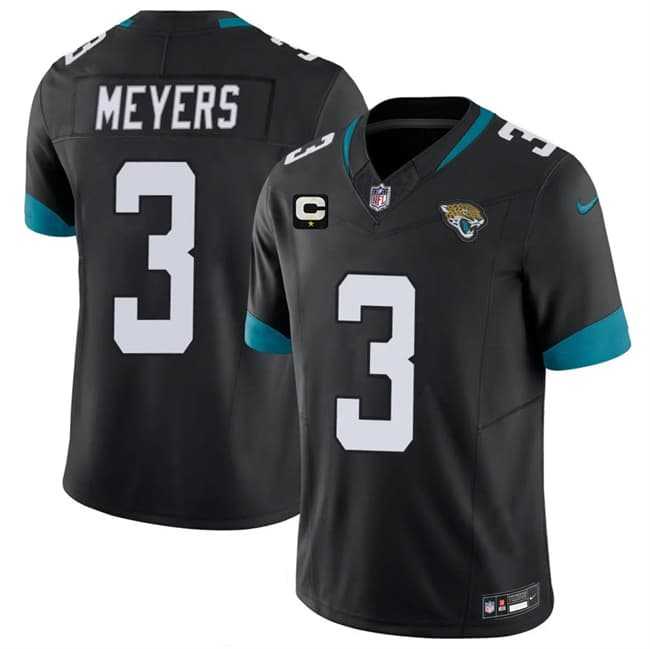 Men's Jacksonville Jaguars #3 Jakobi Meyers Black 2026 F.U.S.E. 1-Star C Patch Vapor Limited Stitched Jersey Dzhi,We sell and wholesale Men's Jacksonville Jaguars #3 Jakobi Meyers Black 2026 F.U.S.E. 1-Star C Patch Vapor Limited Stitched Jersey Dzhi on line form chian!