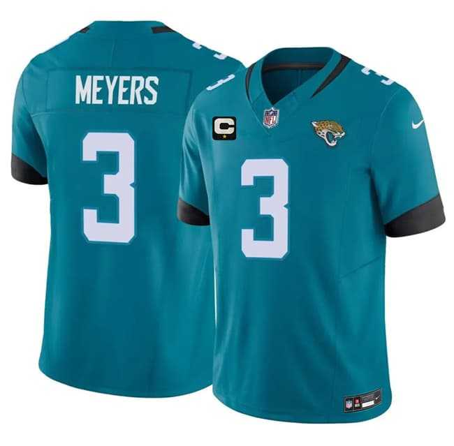 Men's Jacksonville Jaguars #3 Jakobi Meyers Teal 2026 F.U.S.E. 1-Star C Patch Vapor Limited Stitched Jersey Dzhi,We sell and wholesale Men's Jacksonville Jaguars #3 Jakobi Meyers Teal 2026 F.U.S.E. 1-Star C Patch Vapor Limited Stitched Jersey Dzhi on line form chian!