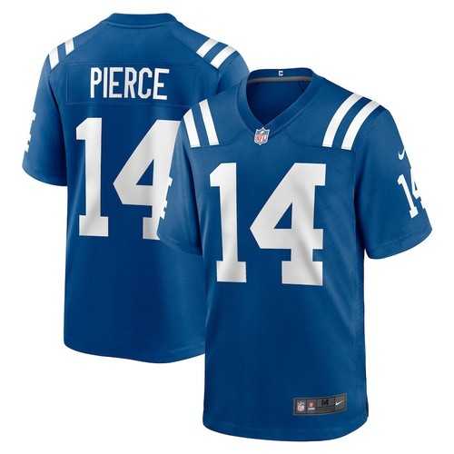 Men's Indianapolis Colts #14 Alec Pierce Nike Royal 2026 Official NFL Game Jersey Dzhi,We sell and wholesale Men's Indianapolis Colts #14 Alec Pierce Nike Royal 2026 Official NFL Game Jersey Dzhi on line form chian!